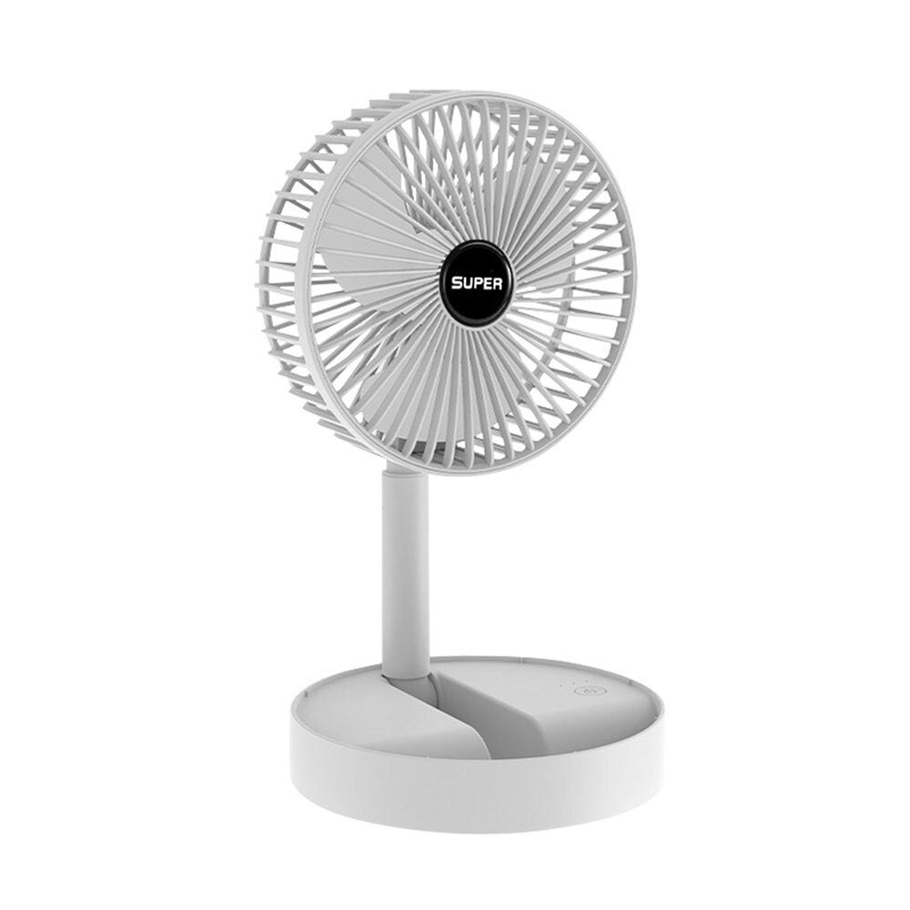 Mini Foldable USB Rechargeable Desk Fan Portable Telescopic Fan_1