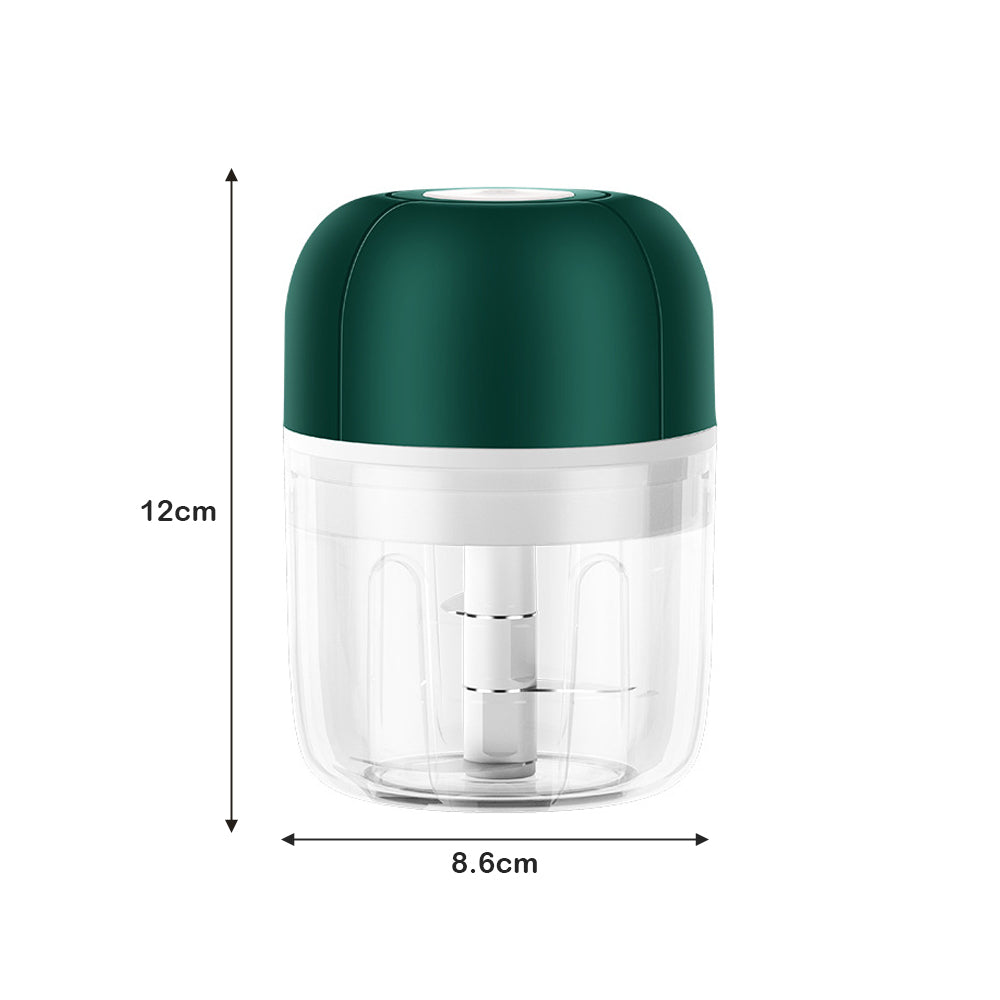 USB Rechargeable Electric Mini Food Processor Garlic Chopper_3